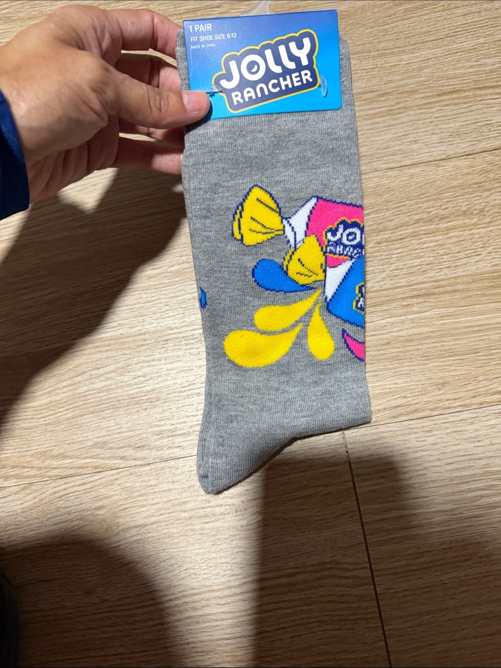 Jolly Rancher “The Hershey Licensing Company” Socks